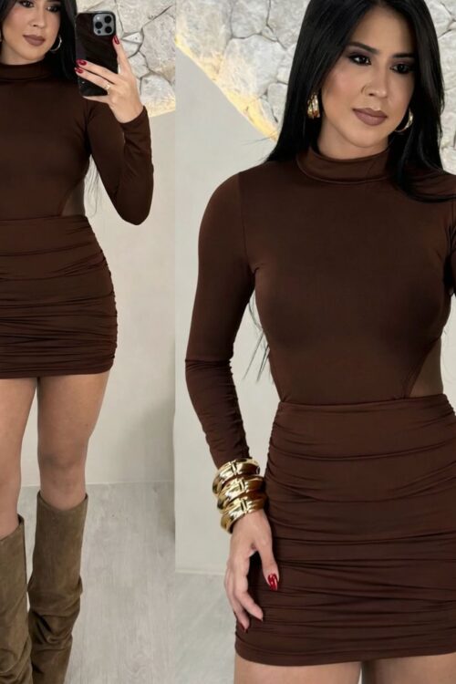 Vestido Abertura Lateral Karol