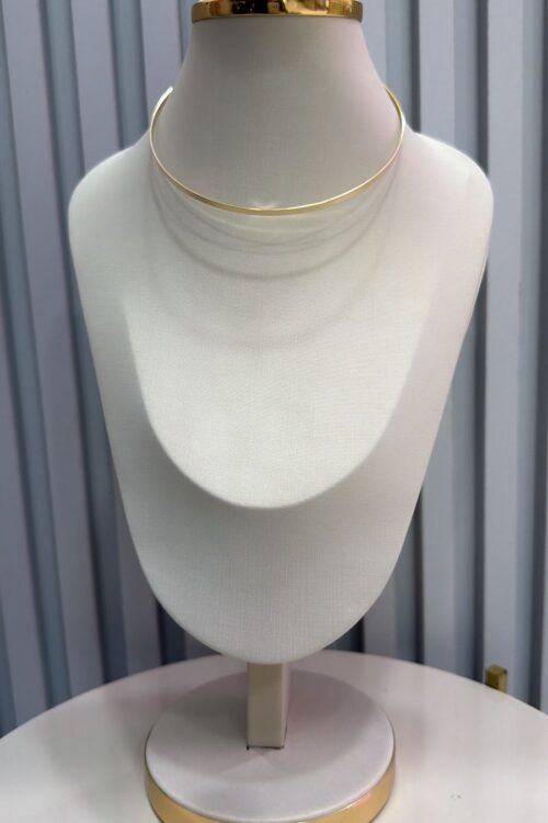 Colar Choker Fino Liso