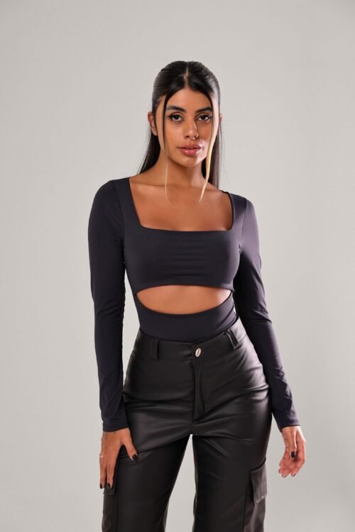 Body Poliamida 3 Formas de Usar Preto