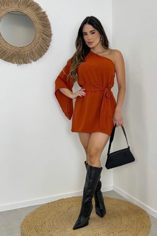 Vestido/macaquinho Manga Única Duna