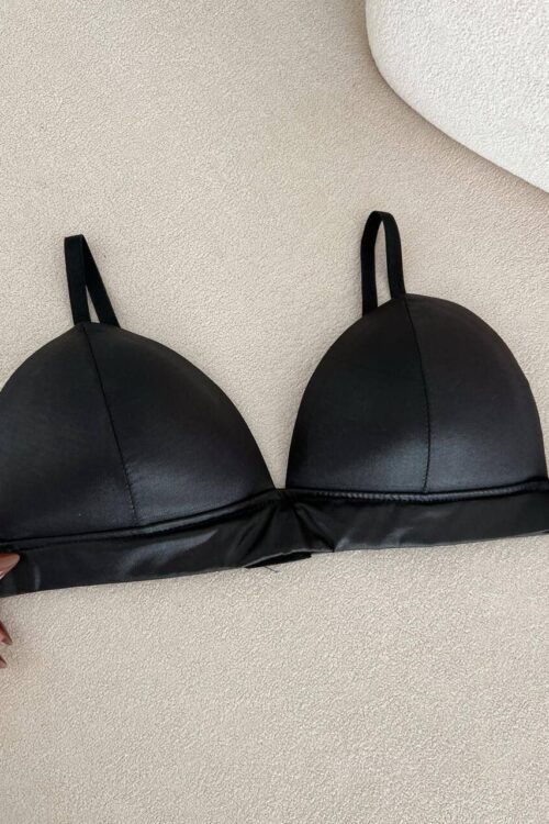 Cropped Top Cirre Preto