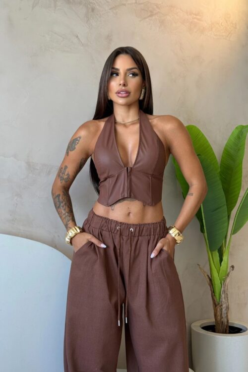 Cropped Corset Courino Harlem