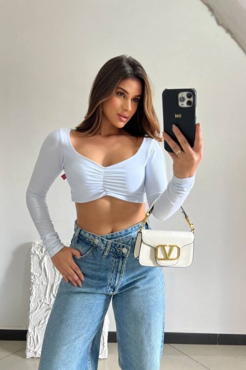 Cropped Costas Abertas Vanessa